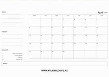 Load image into Gallery viewer, My Kiwi Garden 2026 Calendar