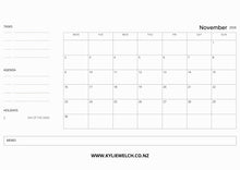 Load image into Gallery viewer, My Kiwi Garden 2026 Calendar