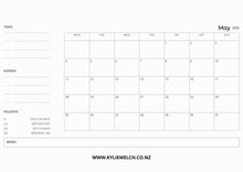Load image into Gallery viewer, My Kiwi Garden 2026 Calendar

