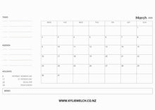 Load image into Gallery viewer, My Kiwi Garden 2026 Calendar
