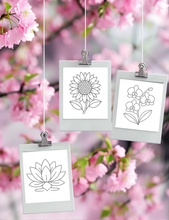 Load image into Gallery viewer, Dementia Friendly NZ Flowers Colouring Book
